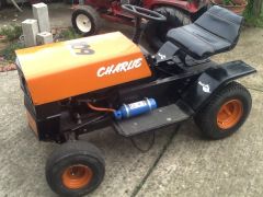image racing mower