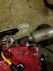 lawn ranger throttle and exhuast