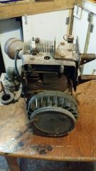 S8d on the bench getting it running