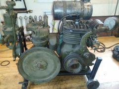 Briggs model N with bendix westinghouse compressor