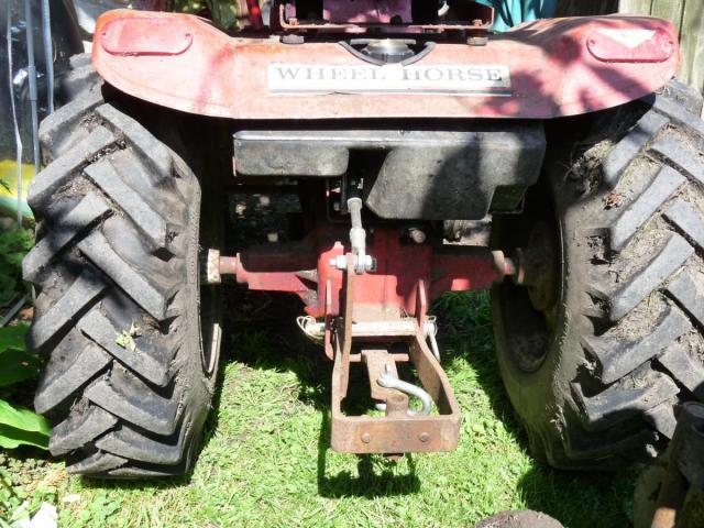 Wheel Horse clevis hitch lift assembly Ride On s My Old Machine