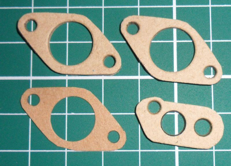 Making the other carb gaskets. Ohlsson and Rice My Old Machine